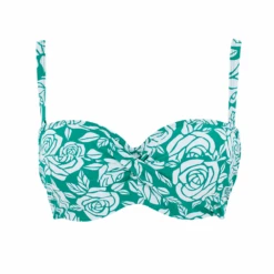 Panache Ella Bandeau Bikini English Rose -Fashion Lingerie Store PanacheSwimEllaBandeauBikiniSW1763EnglishRose 14