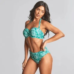 Panache Ella Bandeau Bikini English Rose -Fashion Lingerie Store PanacheSwimEllaBandeauBikiniSW1763EnglishRose 6