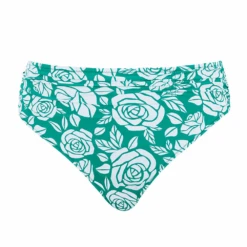Panache Midi Gather Bikini Bottom English Rose -Fashion Lingerie Store PanacheSwimMidiGatherBikiniBottomSW1729EnglishRose 4