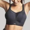 Panache Wireless Sports Bra Black 1 Panache Wireless Sports Bra Black -Fashion Lingerie Store PanacheWirelessSportsBra7341BBlackf