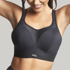 Panache Wireless Sports Bra Black