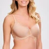 Panache Cari Molded Spacer Bra Champagne 1 Panache Cari Molded Spacer Bra Champagne -Fashion Lingerie Store Panache Cari 7961 Champagne Petticoat Fair F