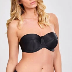 Evie Strapless Bra Black