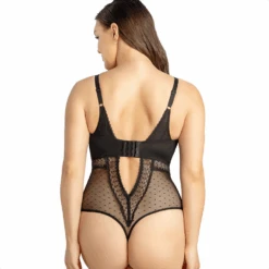 Parfait Mia Dot Bodysuit 10 Parfait Mia Dot Bodysuit -Fashion Lingerie Store ParfaitMiaDotBodysuitP6017Black4