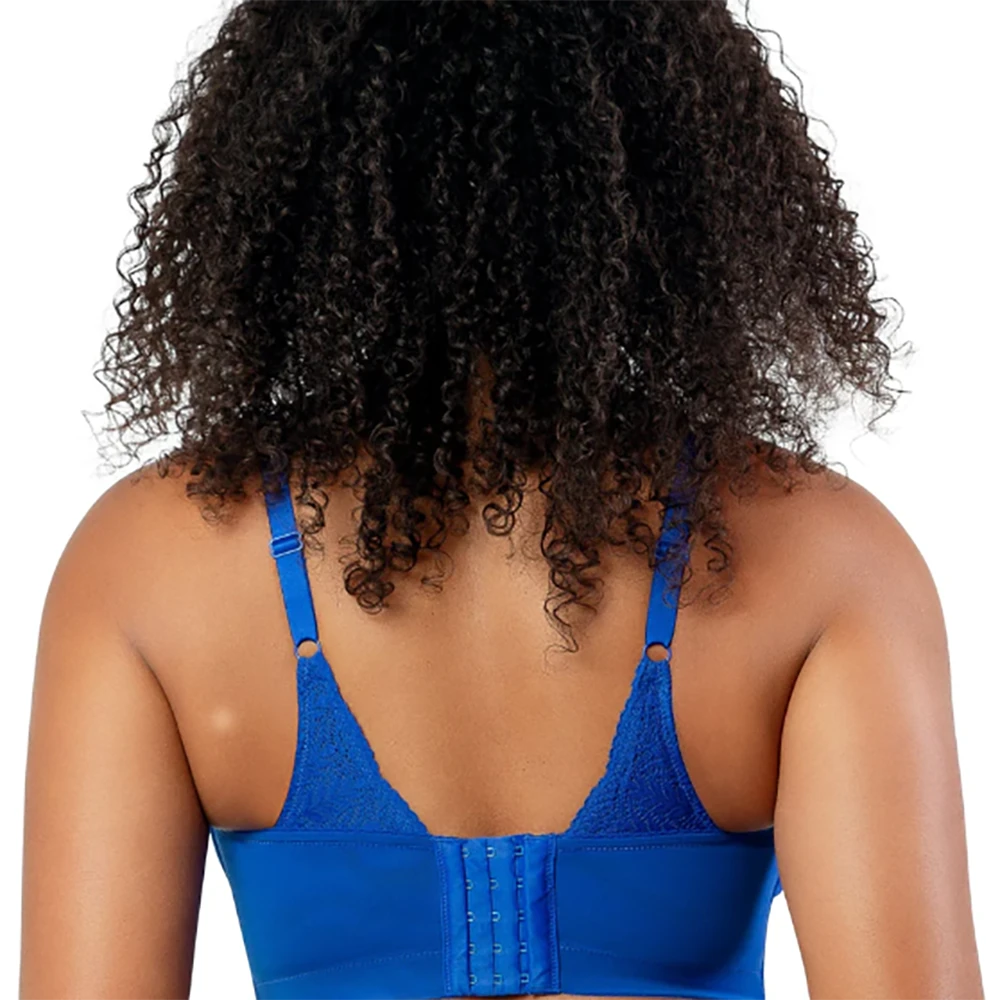 Parfait Mia Lace Wire-Free Lace Bralette Sapphire 4 Parfait Mia Lace Wire-Free Lace Bralette Sapphire - Image 2