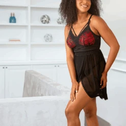Parfait Mia Wire-free Lace Chemise 12 Parfait Mia Wire-free Lace Chemise -Fashion Lingerie Store ParfaitP5959MiaWire freeLaceChemise6