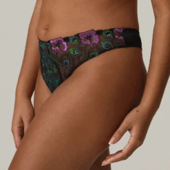 PRIMADONNA San Angel Thong Peacock Feather -Fashion Lingerie Store PrimaDonnaSanAngelThong066 3490PeacockFeather 7