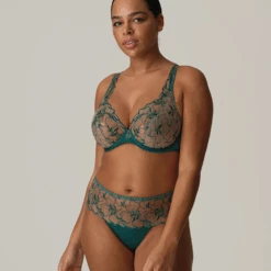 PRIMADONNA Springdale Plunge Bra Jasper Green -Fashion Lingerie Store PrimaDonnaSpringdalePlungeBra016 3474JasperGreen4