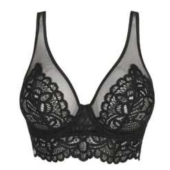 PRIMADONNA Twist First Night Plunge Longline Bra Black 11 PRIMADONNA Twist First Night Plunge Longline Bra Black -Fashion Lingerie Store PrimaDonnaTwistFirstNightPlungeLonglineBra014 1886BlackP