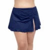 Tutti Frutti Plus Size Side Slight Cinch Swim Skirt Navy 1 Tutti Frutti Plus Size Side Slight Cinch Swim Skirt Navy -Fashion Lingerie Store ProfilebyGottexTuttiFruttiPlusSizeSideSlightCinchSwimSkirtETT1W92Navy 2