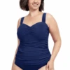 Tutti Frutti Plus Size Sweetheart Underwire Tankini Top Navy -Fashion Lingerie Store ProfilebyGottexTuttiFruttiPlusSizeSweetheartUnderwireTankiniTopETT1W18Navy 1