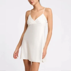 Pearl Chemise Ivory