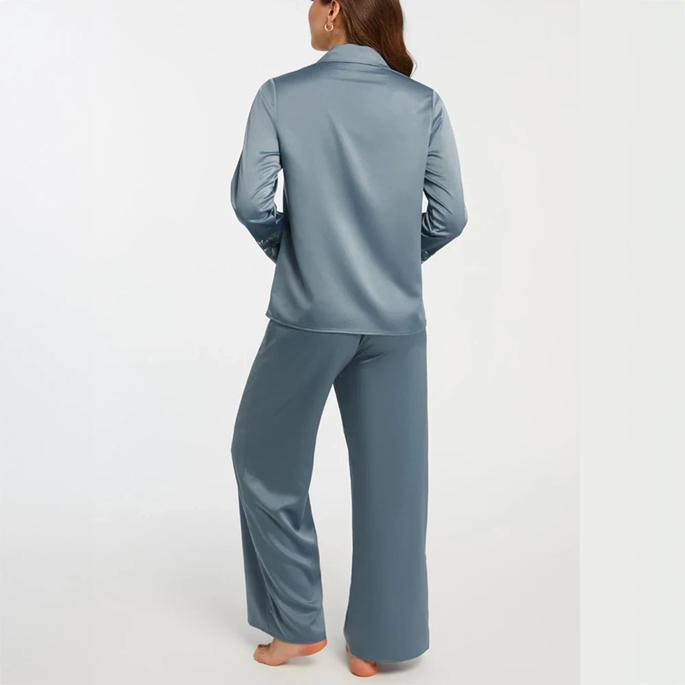 Zinnia PJ Set Chateau Blue 4 Zinnia PJ Set Chateau Blue - Image 2