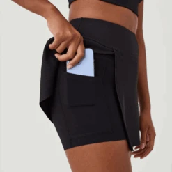 Spanx Contour Rib Front Slit Skort 9 Spanx Contour Rib Front Slit Skort -Fashion Lingerie Store SPANXContourRibFrontSlitSkort 1450539RBlacks