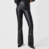 Spanx Leather-Like Flare Pant Black 2 Spanx Leather-Like Flare Pant Black -Fashion Lingerie Store SPANXLeather LikeFlarePant20457RBlackf