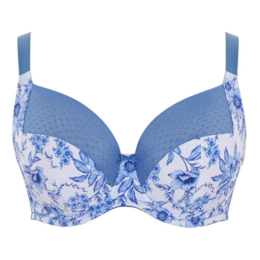 Bliss Full Cup Bra Blue Floral 6 Bliss Full Cup Bra Blue Floral - Image 4