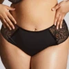 Sophia Deep Brief Black 1 Sophia Deep Brief Black -Fashion Lingerie Store SculptresseSophiaDeepBrief11192Black 2