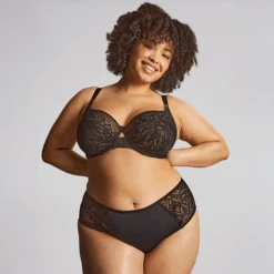 Sophia Full Cup Bra Black -Fashion Lingerie Store SculptresseSophiaFullCupBra11195Black 5