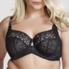 Estel Full Cup Bra Noir -Fashion Lingerie Store Sculptresse CORE Estel Full Cup 9685 Petticoat fair F