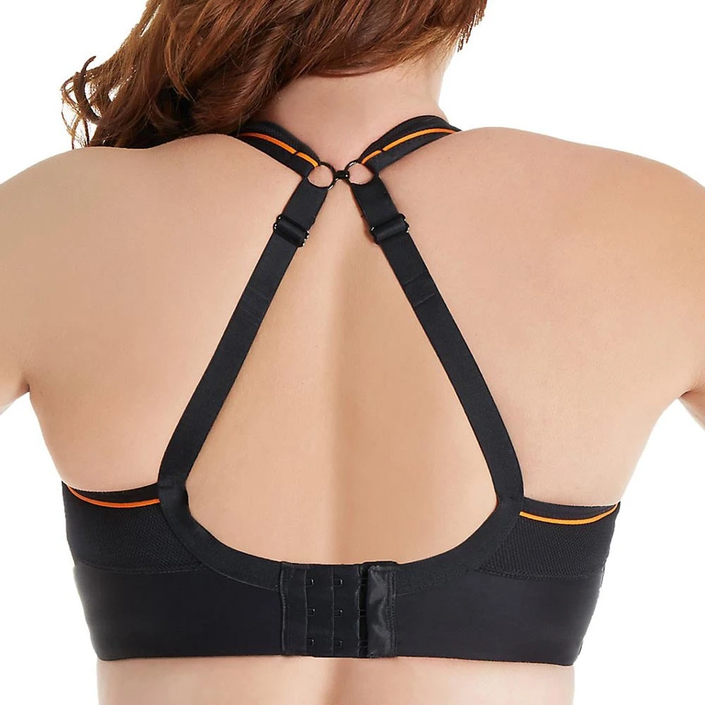 Plus Size Underwire Sports Bra Black 4 Plus Size Underwire Sports Bra Black - Image 2