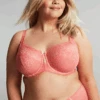 Estel Full Cup Bra Coral 2 Estel Full Cup Bra Coral -Fashion Lingerie Store SculptressebyPanacheEstelFullCupBra9685Coral1