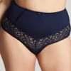 Estel High Waist Brief Navy 1 Estel High Waist Brief Navy -Fashion Lingerie Store SculptressebyPanacheEstelleHighWaistBrief9684Navy