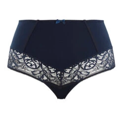 Estel High Waist Brief Navy -Fashion Lingerie Store SculptressebyPanacheEstelleHighWaistBrief9684Navyp
