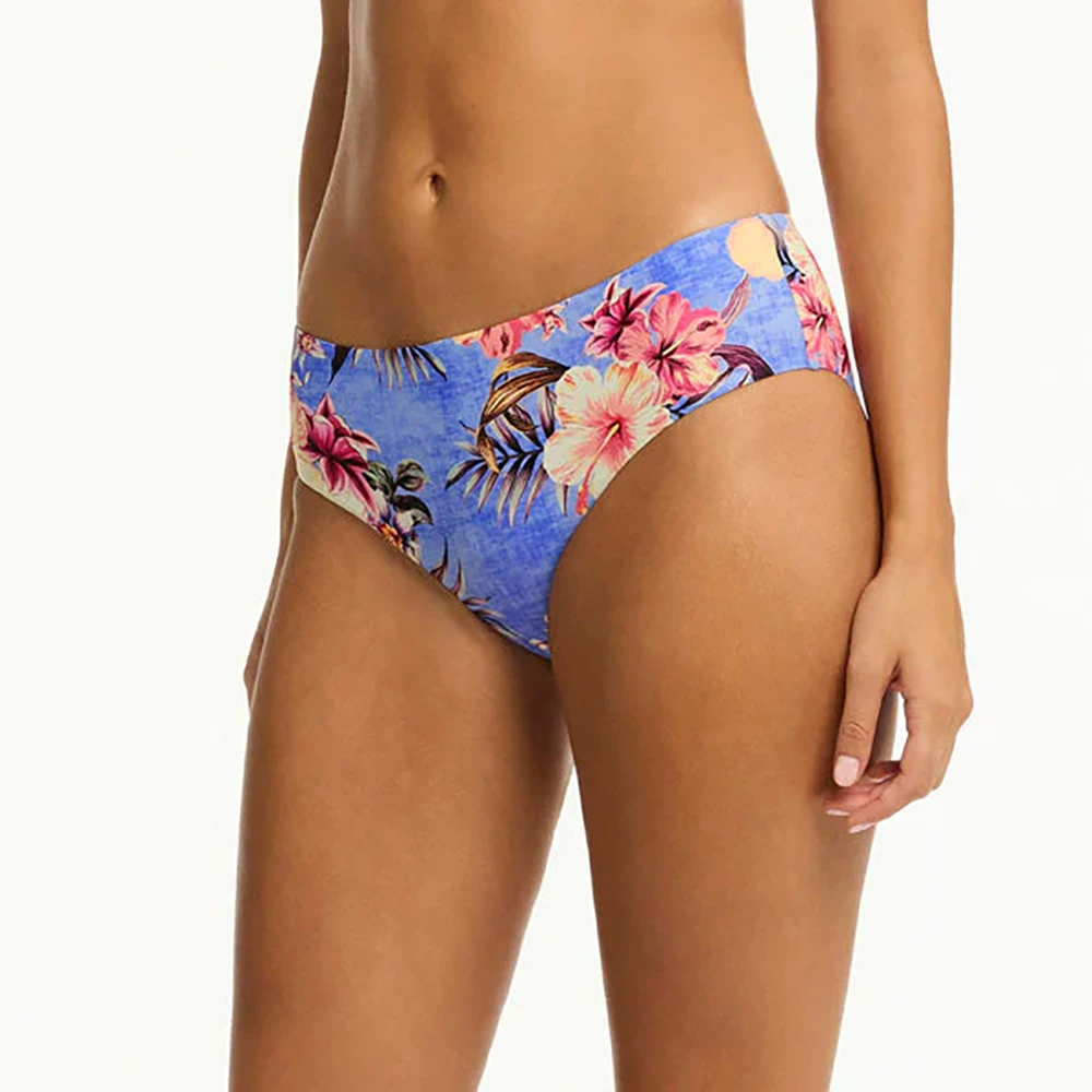 Blue Hawaii Mid Bikini Pant Iris 3 Blue Hawaii Mid Bikini Pant Iris