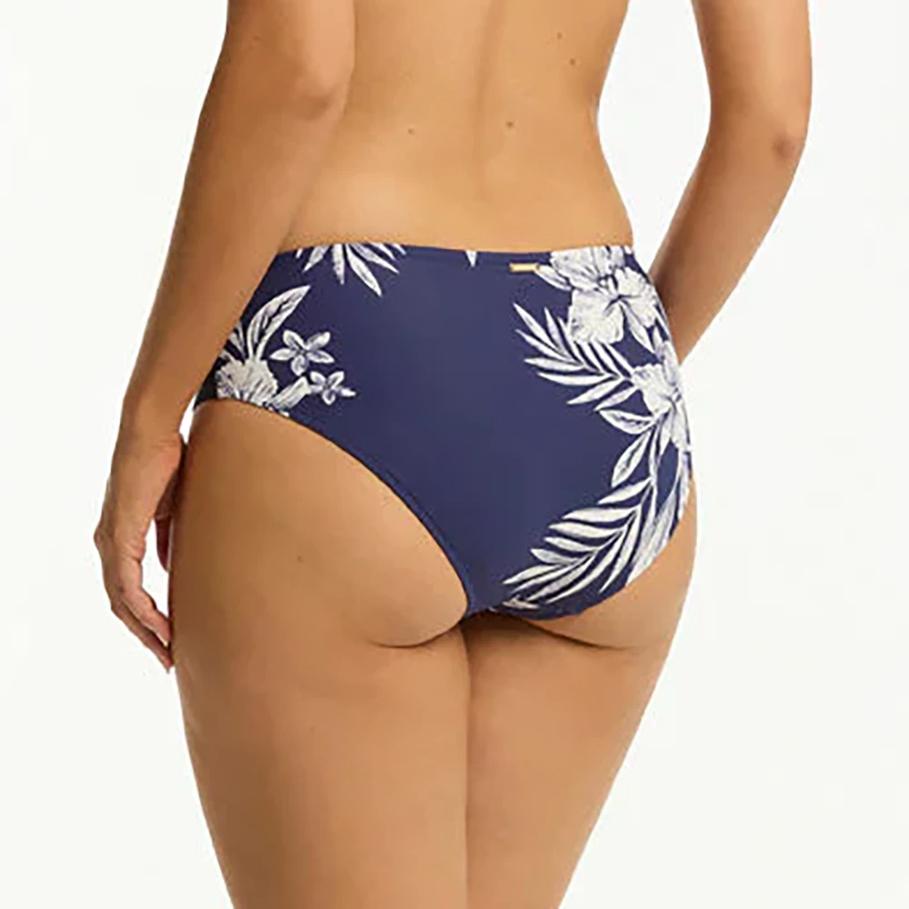 Mid Bikini Pant Aloha French Navy 4 Mid Bikini Pant Aloha French Navy - Image 2