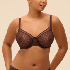 Simone Perele Comete Full Cup Bra Brown