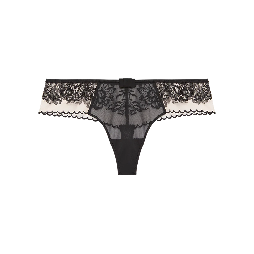 Simone Perele Romance Tanga Black 7 Simone Perele Romance Tanga Black - Image 5