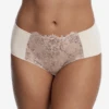 Entice Front Lace Brief Ice Rose Gold 1 Entice Front Lace Brief Ice Rose Gold -Fashion Lingerie Store SkarlettBlueEnticeFrontLaceBriefIceRoseGold3781431