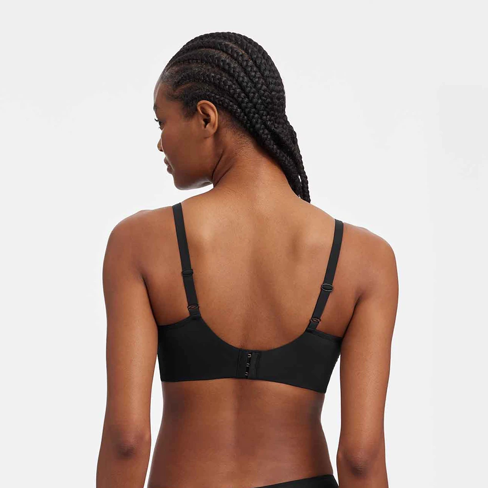 Minx V-wire Plunge Lace Bra Black 4 Minx V-wire Plunge Lace Bra Black - Image 2