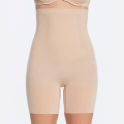 OnCore High-Waisted Mid-thigh Short Slimcognito Plus Size 10 OnCore High-Waisted Mid-thigh Short Slimcognito Plus Size -Fashion Lingerie Store Spanx Slimcognito SS1915 Nude Petticoat Fair F 252b1dbd 5abe 4aa5 b009 1e0549b8c4c9
