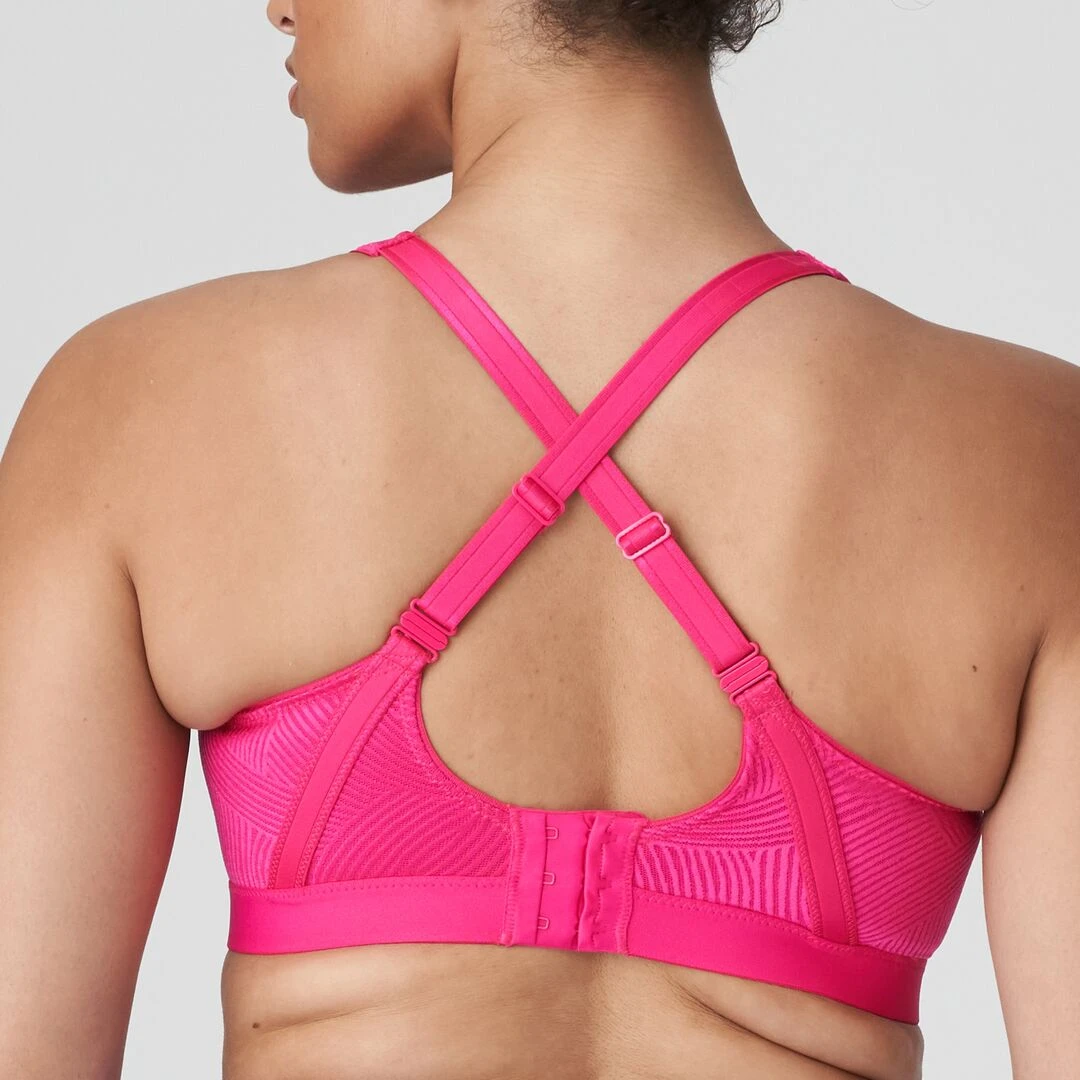 PRIMADONNA The Game Underwire Sports Bra Hot Pink 4 PRIMADONNA The Game Underwire Sports Bra Hot Pink - Image 2