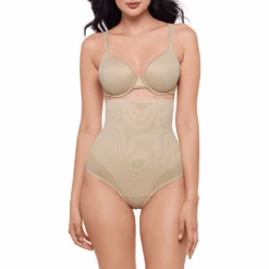 Sexy Sheer Shaping High-Waist Thong