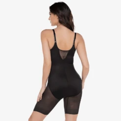 Sexy Sheer Shaping Singlette 10 Sexy Sheer Shaping Singlette -Fashion Lingerie Store TCSexySheerShapingSinglette2781Black 3