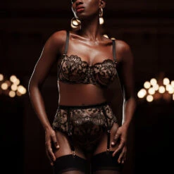 Spotlight Bra Black -Fashion Lingerie Store TeamoreSpotlightBra31011Blackset