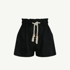 Avery Short Black -Fashion Lingerie Store VitaminAAveryEcoLinenShort6067605Black 5