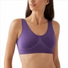 Wacoal B-Smooth Wire Free Bralette Grape -Fashion Lingerie Store WacoalB SmoothWireFreeBralette835275Grape