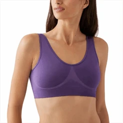 Wacoal B-Smooth Wire Free Bralette Grape