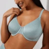 Wacoal Back Appeal Underwire Bra Stone Blue -Fashion Lingerie Store WacoalBackAppealUnderwireBraStoneBlue8553031