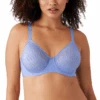 Wacoal Elevated Allure Underwire Bra Blue Hydrangea -Fashion Lingerie Store WacoalElevatedAllureUnderwireBra855336BlueHydrangeaf