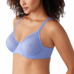 Wacoal Elevated Allure Underwire Bra Blue Hydrangea 7 Wacoal Elevated Allure Underwire Bra Blue Hydrangea -Fashion Lingerie Store WacoalElevatedAllureUnderwireBra855336BlueHydrangeas