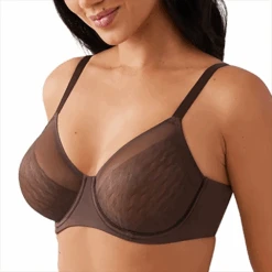 Wacoal Elevated Allure Underwire Bra Hot Fudge