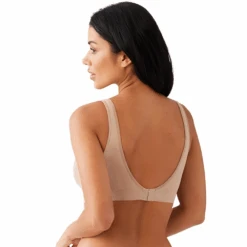 Wacoal Feeling Flexible Bralette -Fashion Lingerie Store WacoalFeelingFlexibleBralette835332BlackandRose2