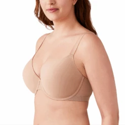Wacoal Shape Revelation Shallow Top Underwire T-Shirt Bra Praline 7 Wacoal Shape Revelation Shallow Top Underwire T-Shirt Bra Praline -Fashion Lingerie Store WacoalShapeRevelationShallowTopUnderwireT ShirtBra853387Pralines