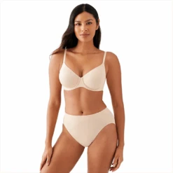 Wacoal Sleek Standard Underwire Bra Sand 10 Wacoal Sleek Standard Underwire Bra Sand -Fashion Lingerie Store WacoalSleekStandardUnderwireBra855451Sand 5