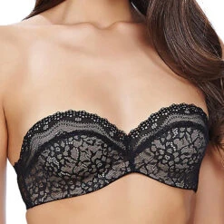 B.Enticing Underwire Strapless Bra Night