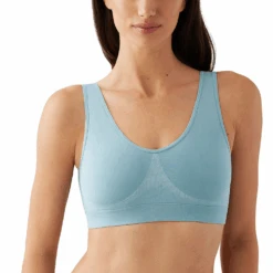 Wacoal B-Smooth Wire Free Bralette Stone Blue
